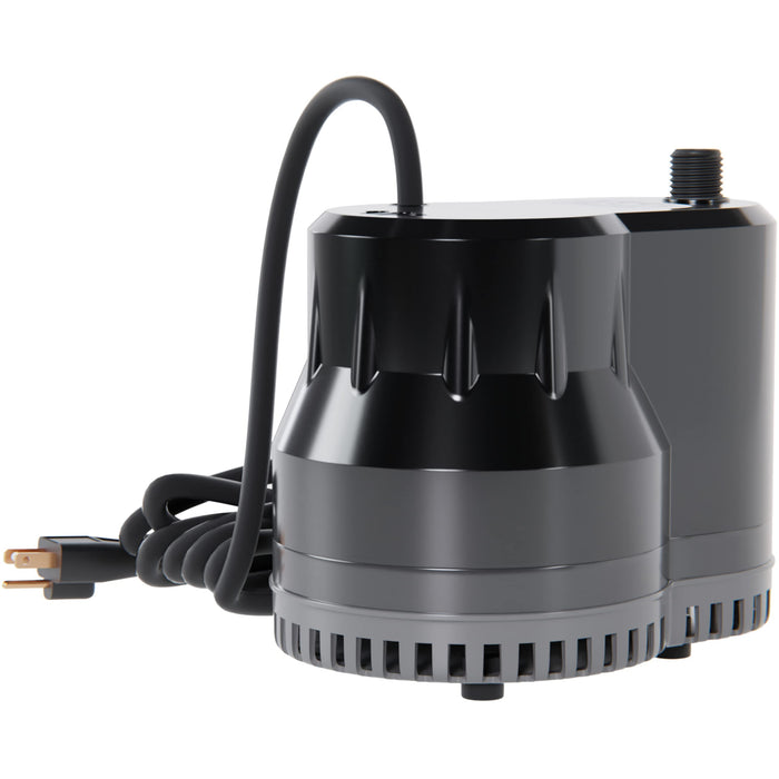 FibroPool Pool Cover Pump - Submersible Electric Utility Water Pumps - 16 Foot Heavy Drain Hose - for All Swimming Pools, Spas and Hot Tubs