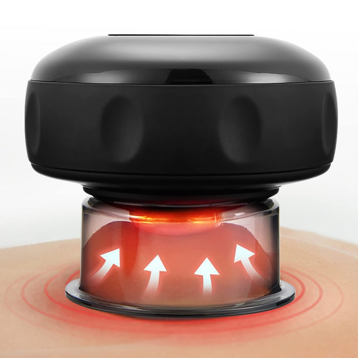 CCDobbs Smart Cupping Therapy Massager Set,4 in 1 Electric Cupping Massager Device,Smart Cupper Relieves Muscle Soreness,Improves Blood Circulation and Speeds Up Recovery After Exercise