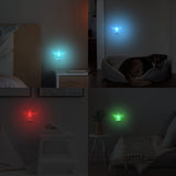 Color Changing Night Lights Plug into Wall, 4 Pack, RGB Led Nightlights with Light Sensors, Plug in Night Light for Kids Room, Bedroom, Bathroom, Automatic Nightlight for Children, Adults, Girls