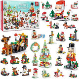 Christmas Advent Calendar 2024, Kids 6 in 1 Building Blocks, 24 Days Countdown Calendar Toys for Kids, Christmas Building Toys, Kids Christmas Gifts for Boys & Girls, Christmas Stocking Stuffers