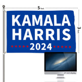 Probsin Kamala Harris 2024 Flag 3x5 Ft Double Sided Support Harris for President Banner Party Supplies Yard Signs Home Decor Hanging Poster for College Room Man Cave Welcome Photo Backdrop