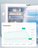 MOCREO ST10 Ultra Low Wireless Freezer Thermometer, -328°F to 392°F Temperature Alarm, Email & App Alert, Data Logging, No Subscription, for Lab Medical Vaccine Refrigerator (Hub Required)