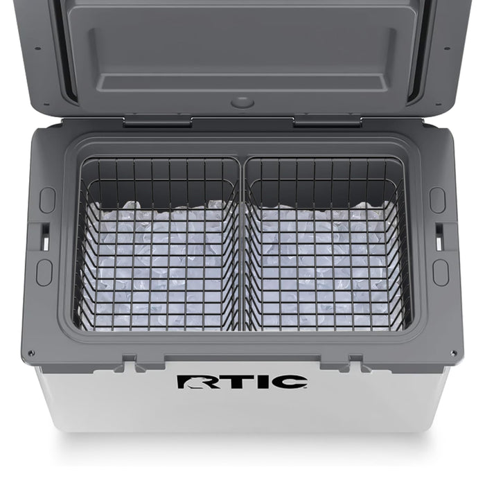 2-Pack Cooler Basket for RTIC 52 & 72 Qt Ultra-Light Coolers – Double Cooler Rack for Double Storage & Heavy-Duty Wire Organizer Will Not Fit for RTIC 32 Coolers