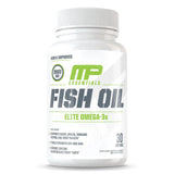 MusclePharm Essentials Fish Oil, Elite Omega 3 Supplement, Supports Joints, Muscular Performance & Recovery, Brain, Heart & Immune Health, 2000mg Omega 3 Fish Oil Per Serving, 60 Softgels, 30 Servings