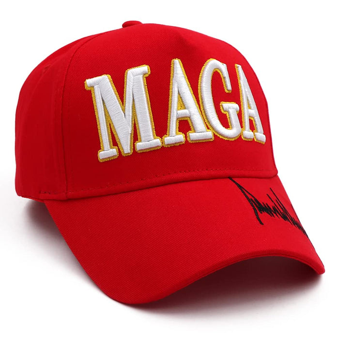 MAGA Hat,Donald Trump 2024 Hat Make America Great Again Hat Adult Embroidered MAGA USA Flag Adjustable Baseball Cap