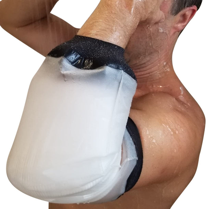 FIGHTECH PICC Line Shower Cover | Available in 3 Sizes | Reusable IV & PICC Line Sleeve | Waterproof Cast Cover for Elbow | PICC Line Covers for Upper Arm Wound (Weight: 220-300 pounds)