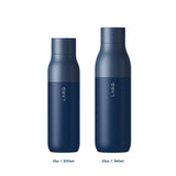 LARQ Bottle PureVis 25 oz - Self-Cleaning and Insulated Stainless Steel Water Bottle with UV Water Purifier and Award-winning Design | Reusable & Travel Friendly, Monaco Blue