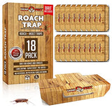 TRAP A PEST Roach Traps Indoor Sticky Glue Traps for Roaches Bug Traps 18 Pack