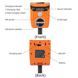 2024 Upgraded Ultrasonic Animal Repellent,Cat Repellent Outdoor Solar Animal Repeller with Motion Sensor Flashing Light Bird Repellent Deer Repellent Raccoon Repellent Skunk Repellent Coyote Deterrent