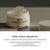 [Abib] Rice Probiotics Overnight Mask Barrier Jelly 80ml