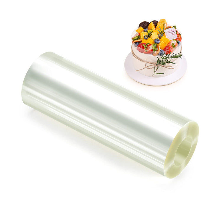 Cake Collars 6 x 600inch (5.9 mil thick) Transparent Acetate Sheets Rolls for Baking Surrounding Edge Decorating