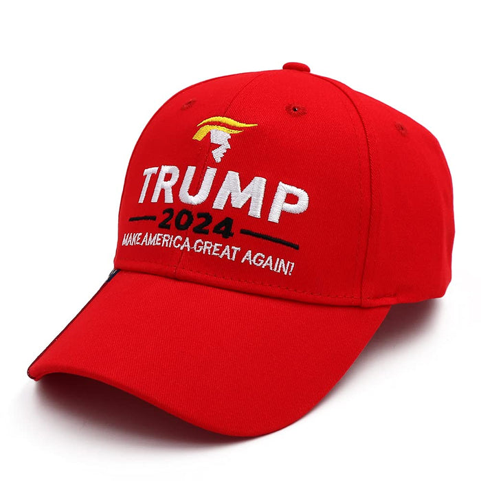 Trump 2024 Hat Donald Trump Hat 2024 Make America Great Again Hat MAGA USA Embroidered Adjustable Baseball Cap