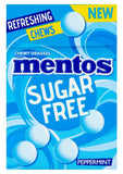 Mentos Sugar Free Peppermint Chews, 45 g (Pack of 10)