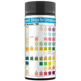 10-Panel Urine Test Strips for Urinalysis 100ct, Testing Kit for UTI, Keto, Ketosis, Protein, Specific Gravity, pH, Ketone, Bilirubin, Vitamin C, CRE, SGR & More