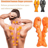 Relieflylab Trapezius Stretcher, Therapoint Trapezius, Reliefly Lab Neck, Reliefly Trapezius Stretcher, Reliefly Lab Trapezius Stretcher,Trigger Point Massager Tool,Neck&Shoulder Relaxer (Orange)