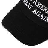 MAGA Hat Trump 2024,Embroidered Make America Great Again Donald Trump Slogan Hat and American Flag Adjustable Baseball Cap (2pcs Black MAGA and Flag)