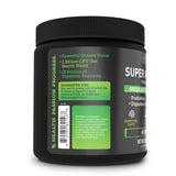 Super Greens Powder | Superfood to Support Digestive Enzymes and Bloating with 2 Billion Probiotics | Support Energy Levels & Gut Health | 60 Servings | GMP Certified, Non-GMO | Green Apple Refresher