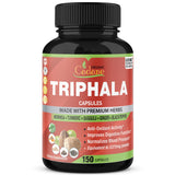Organic Triphala Extract Capsules 5375MG, 5 Months Supply with Turmeric, Guggulu, Ginger, Black Pepper, Moringa - Support Digestion Health & Immune System