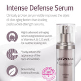 Epionce Intense Defense Serum - Anti Aging Serum for Face Anti Aging, Brightening Serum with Vitamin C, Vitamin E, Vitamin D, A, B, Niacinamide Serum