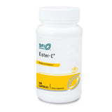 Klaire Labs Ester-C - 500 mg Buffered Vitamin C - Non-Acidic Form Designed to Be Gentle On The Stomach - Immune & Antioxidant Support - Hypoallergenic (100 Capsules)