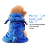 Dog Costume, Gimilife Dog Hoodie, Dog Halloween Costume Pet Xmas Pajamas Outfit, Pet Coat Cartoon Costumes for Small Medium Large Dogs and Cats for Halloween Christmas and Winter - L