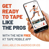 KT Tape, Pro Extreme Synthetic Kinesiology Athletic Tape, Tone Series, 20 Count, 10” Precut Strips, Espresso