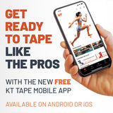 KT Tape, Original Cotton, Elastic Kinesiology Athletic Tape, 150 Precut 10” Strips, Beige