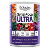 Dr. Schulze's SuperFood Ultra | Organic Super Food Powder | Vitamin B Complex and 520% Vitamin C | May Help Boost Energy & Improve Fitness | Vegan, Non-GMO & Gluten-Free | 17.4 Oz