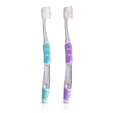 GUM Sensitive Technique Deep Clean Toothbrush, Compact Head, 1ct (12pk)