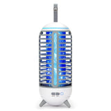 Bug Zapper，Wireless Mosquito Killer Lamp, Indoor and Outdoor Mosquito Killer Lamp, Rechargeable 2 in 1, Suitable for Patio, Home, Backyard, Yard, Garden, Campsite (Blue)