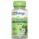 SOLARAY Goldenseal Root 550mg | Healthy Digestion, Immune Function & Respiratory Support | Whole Root | Non-GMO, Vegan & Lab Verified | 50 VegCaps