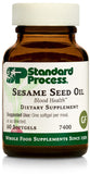Standard Process Sesame Seed Oil - Whole Food Antioxidant, Healthy Blood, Immune Support Supplement, Liver Support and Liver Supplement with Sesame Seed Oil - 60 Softgels