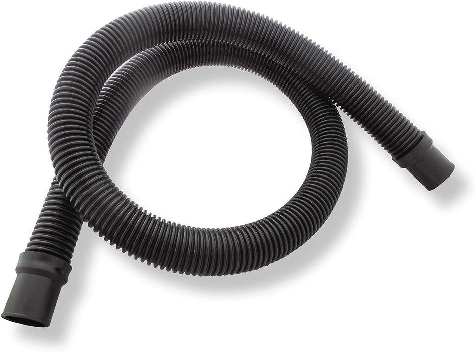 JED Pool Tools Premium Pump & Filter Hose, 1-1/2 in. x 12 ft, Black, Made in USA (60-345-12)