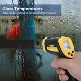 Sanliang Infrared Thermometer Laser Temperature Gun -58℉ to 1112℉ with Adjustable Emissivity & Max and Min Measure Laser Digital IR Thermometer Gun Temp IR Surface Tool Heat Temp Gun for Cooking.