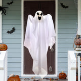 JOYIN 27.5" Halloween Ghosts Decorations Outdoor, Halloween Hanging Ghost Decor, Flying White Ghosts for Tree Front Yard Patio Lawn Garden, Haunted House Prop, Party Décor Outside