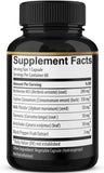 Berberine Supplement with Ceylon Cinnamon, Turmeric, Artichoke, Milk Thistle - Berberine HCl Supplement Pills - 60 Capsules