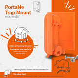 Goodnature Portable Trap Mount, Easy to Move Trap Mount for A24 Rat & Mouse Traps, Fits All A24 Traps (2 Pack)