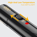 DAN Technology hot Comb Electric for Wigs,450℉Small hot Comb for Edges,Low and high Temperatures, Hair straightening Comb for Black Hair,Portable & Dual Voltage for Travel & Home Lot of 2