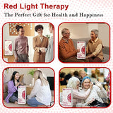 Akarishin Red Light Therapy Lamp- 660nm Red Light,850nm & 940nm Infrared Light Therapy with Height Adjustable Stand,Timer with Digital Display - Effective for Body Pain and Skin Vitality，3 Head