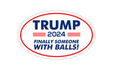 4 - Variety Pack Elect Trump 2024 Oval Magnet MAGA TO604