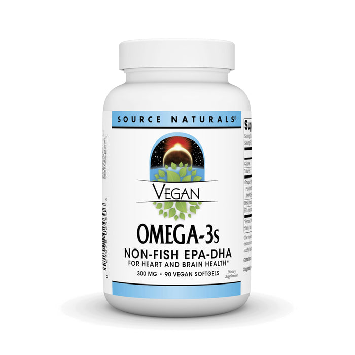 Source Naturals Vegan Omega 3s Epa-Dha* 300mg - 90 Softfgels