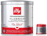 illy iperEspresso Capsules Medium Roasted Coffee, 5-Ounce, 21-Count Capsules per Can, 2 Pack