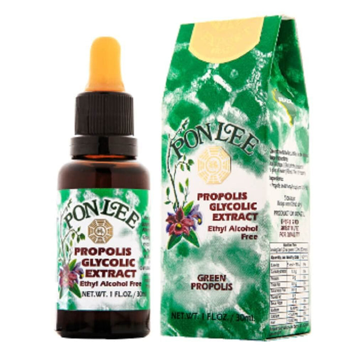 Pon Lee Brazil Green Bee Propolis Extract, Alocohol Free (30ml)