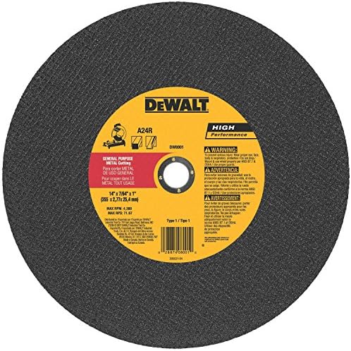Dewalt Abrasive 14" Cut Off Wheel - 10 Pack