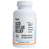 Fluxi Acid Reflux Relief Capsules - with Apple Cider Vinegar Ginger Root & Lemon Myrtle - Supports Gas, Bloating and Digestion - 60 Count