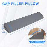 Talcusble Queen Size(60"x10"x6") Bed Wedge Pillow, Bed Gap Filler, Mattress Wedge, Headboard Pillow Fill The Gap (0-7") Between Your Headboard and Mattress