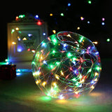 MUMUXI LED Fairy Lights Battery Operated String Lights [12 Pack] 7.2ft 20 Battery Powered LED Lights | Mini Lights, Centerpiece Table Decorations, Wedding Party Bedroom Mason Jar Christmas, Multicolor