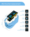 Pulse Oximeter for Kids, Vibeat Fingertip Blood Oxygen Meter with Smart Reminder for Childrens, Infant, Toddlers, Oximeter Finger with Pulse, Heart Rate Monitor for Children, Batteries & Lanyard Included, FSA/HSA Eligible, Blue