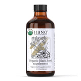 HBNO Organic Black Seed Oil - USDA Certified Organic Black Seed Oil (Nigella Sativa) Cold Pressed for Supplements - Huge 8 Oz (240ml) Value Size