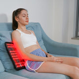 LOVTRAVEL 210pcs LED 635nm Red Light Therapy 850nm Near Infrared Light Therapy Device Large Belt Lipo Wrap Mat Pad for Body Waist Belly Abdominal Thigh Fat